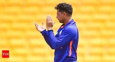 Sanju Samson - Jacob Duffy - Kuldeep Yadav bags hat-trick against New Zealand A - timesofindia.indiatimes.com - Australia - Zimbabwe - New Zealand - India