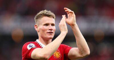 Manchester United handed unexpected Scott McTominay boost ahead of Man City fixture