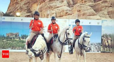 Indian Equestrian team wins bronze on debut at Women's International Tent Pegging Championship