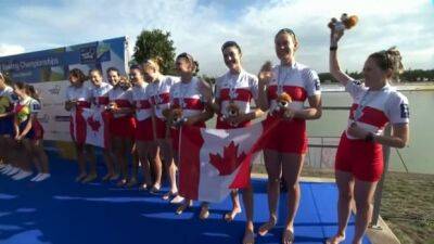 Canada races to women's eight bronze at world rowing championships