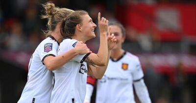 Lucia Garcia and Hannah Blundell net first goals as Manchester United cruise past West Ham 2-0