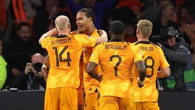 Netherlands 1-0 Belgium: Virgil van Dijk strike sees Louis van Gaal’s side top Group 4 and make Nations League Finals