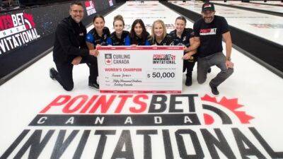 Jennifer Jones - Jennifer Jones, Reid Carruthers win PointsBet curling titles - cbc.ca