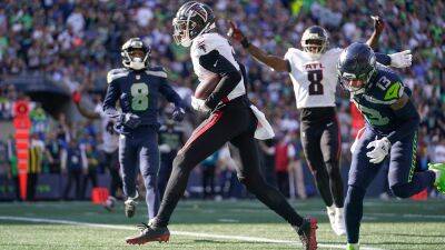 Ashley Landis - Marcus Mariota finds Drake London for go-ahead score, Falcons pick up first win - foxnews.com -  Atlanta -  Seattle -  New Orleans - county Smith