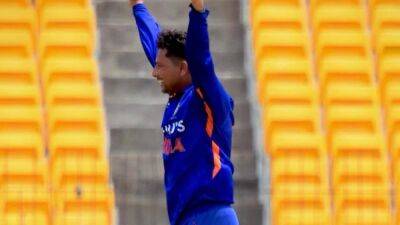 Kuldeep Yadav - Sanju Samson - Jacob Duffy - Watch: Kuldeep Yadav Takes Hat-Trick For India A Against New Zealand A - sports.ndtv.com - Australia - New Zealand - India -  Chennai