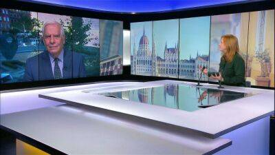 Vladimir Putin - EU's top diplomat Josep Borrell slams 'sham referendums' held by Russia in Ukraine - france24.com - Russia - France - Ukraine - Eu - New York -  Kherson -  Donetsk