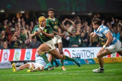 Canan Moodie - Lee Arendse - Kurt-Lee Arendse - Kurt-Lee uses All Black heartache to return to Springbok fold with a bang: 'I needed it' - news24.com - Argentina - South Africa