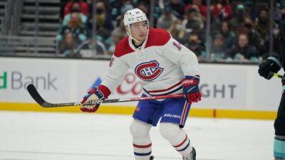 Nick Suzuki - Montreal Canadiens - Cole Caufield - Habs' Suzuki expected to return within a week; Edmundson still out indefinitely - tsn.ca - county Martin - state New Jersey - county St. Louis