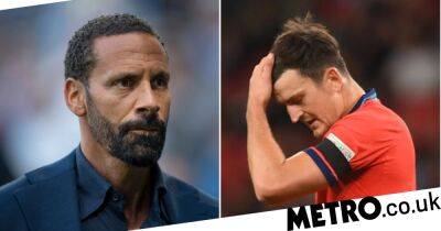 Rio Ferdinand gives advice to Manchester United skipper Harry Maguire after latest England gaffe