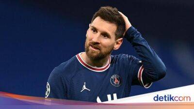 Lionel Messi - Mauricio Pochettino - Christophe Galtier - Les Parisiens - Paris Saint-Germain - Santiago Bernabéu - Messi: Begitu Sulit Lupakan Pukulan Real Madrid - sport.detik.com -  Santiago