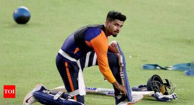 India vs South Africa: Shreyas Iyer in for injured Deepak Hooda - timesofindia.indiatimes.com - Australia - South Africa - India -  Hyderabad -  Sanju