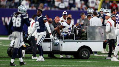 Dallas Cowboys - Brian Daboll - Sources - Initial tests reveal serious knee injury to New York Giants WR Sterling Shepard - espn.com - New York -  New York - state New Jersey - county Rutherford