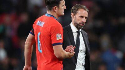 Harry Maguire - Kai Havertz - Gareth Southgate - Ilkay Gundogan - Southgate continues to 'back' Maguire despite error-strewn display against Germany - thenationalnews.com - Manchester - Germany - Italy