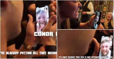 Conor McGregor,Paddy Pimblett, Molly McCann have brilliant conversation on FaceTime