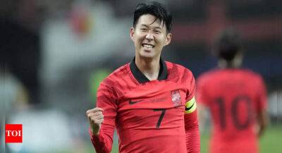 Son's first half header sees South Korea down Cameroon