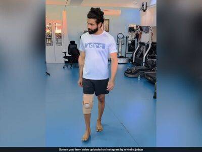 Watch: Ravindra Jadeja Takes 'Baby Steps' In Road To Recovery