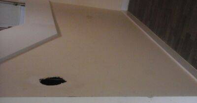 Mum 'heartbroken' after teen vandals 'kick the s*** out of walls' in Salford apartment block