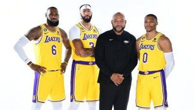 Russell Westbrook - Frank Vogel - Patrick Beverley - New coach, new attitude, but will that fix Lakers defense, Westbrook fit? - nbcsports.com