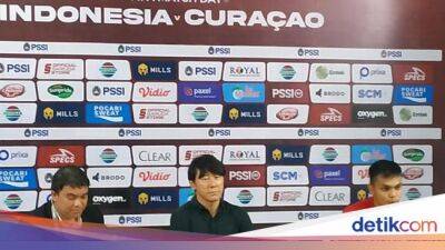 Shin Tae-Yong - Dimas Drajad - Shin Tae-yong: Timnas Harus Terus Lawan Tim dengan Ranking Lebih Tinggi - sport.detik.com - Indonesia