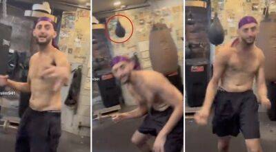 TikTok star Slim Albaher posts 'crazy' video training for Ryan Taylor fight