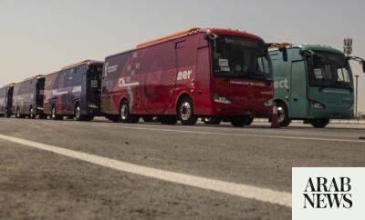 Qatar tests out massive bus fleet ahead of World Cup