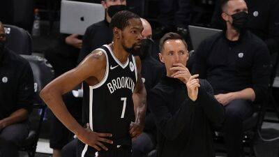 Brooklyn Nets coach Steve Nash says he's cleared the air with Kevin Durant after tumultuous summer