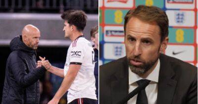 Gareth Southgate urges Erik ten Hag to restore Harry Maguire to Manchester United team