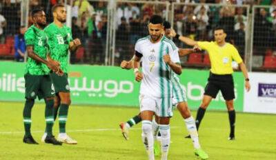 Super Eagles lose 1-2 to Algeria’s Desert Foxes