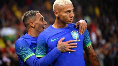 Brazil condemn racist abuse of Richarlison during thrashing of Tunisia in Paris
