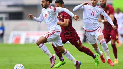 UAE conclude Austria training camp with 4-0 friendly defeat to Venezuela