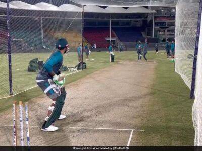 Watch What Happened When Babar Azam Took On Fiery Pakistan Pacer In Nets