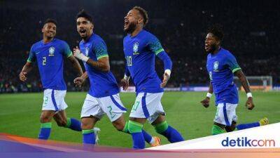 Modal Apik Brasil ke Piala Dunia 2022: Menang 26-2 - sport.detik.com - Qatar - Switzerland - Serbia - Tunisia