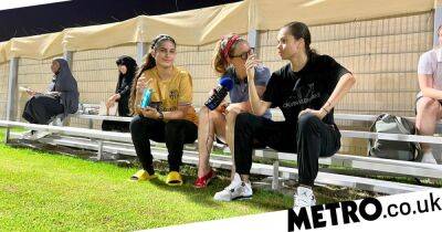 Floodlights are on but women’s game in Qatar is kept in the dark - metro.co.uk - Qatar