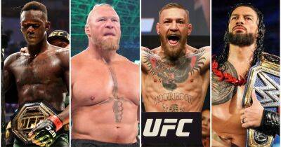 Conor Macgregor - Brock Lesnar - John Cena - Ronda Rousey - Lesnar, McGregor & Reigns: Salaries of highest-paid WWE & UFC stars compared - givemesport.com