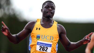 Israel Olatunde hails UCD's new track as an 'amazing facility' - rte.ie - Ireland - Israel -  Istanbul -  Dublin