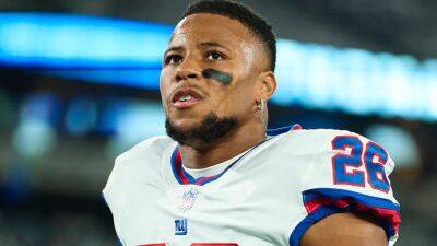 Saquon Barkley on seeing Giants legends make Ring of Honor: 'Those are things you want to achieve'