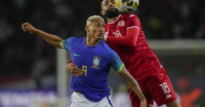 Richarlison racially abused with banana as Brazil beat Tunisia in Paris friendly