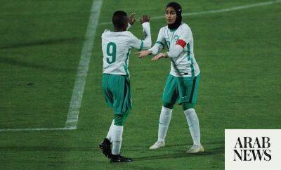 Gianni Infantino - Saudi women’s team lose 4-2 to Bhutan in Abha - arabnews.com - Saudi Arabia - Pakistan - Chile - Maldives - Bhutan