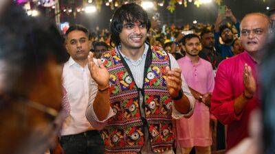 Watch: Neeraj Chopra Performs Garba At Event In Vadodara