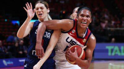 Alyssa Thomas - U.S. into FIBA World Cup semifinals after trailing, triple-double watch - nbcsports.com - Serbia - Usa