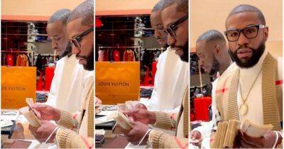 Floyd Mayweather - Conor Macgregor - Louis Vuitton - Floyd Mayweather spending cash in Louis Vuitton shop is surreal - givemesport.com - Japan