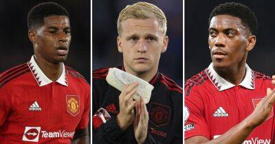 Rashford, Martial, Van de Beek - Manchester United injury latest ahead of Man City clash