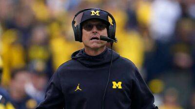 Michigan's Jim Harbaugh claims 'top-five teams go to die' at Iowa