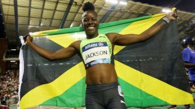 Jackson hands Fraser-Pryce first 100m loss of season at Diamond League Brussels