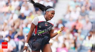 Serena Williams - US Open 2022: Coco Gauff crushes Madison Keys to reach last 16 - timesofindia.indiatimes.com - France - Usa - China - county Arthur - county Ashe