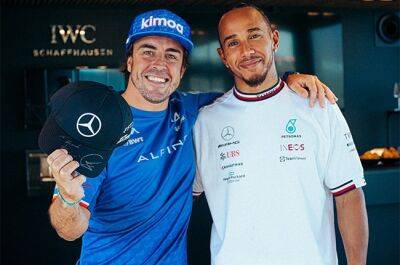 Peace in the valley after Alonso, Hamilton clear the air over 'idiot' comment