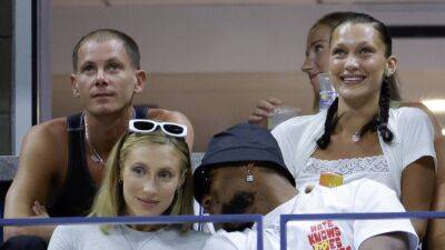 Bella Hadid, Mike Tyson and other stars watch Serena's US Open farewell - in pictures