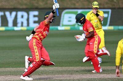 Zimbabwe stun a nearly full-strength Australia in historic third ODI win