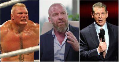 Vince Macmahon - Brock Lesnar - Ariel Helwani - Brock Lesnar: Triple H reveals what happened backstage after Vince McMahon retirement - givemesport.com