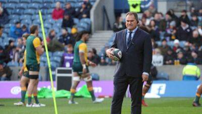Dave Rennie - Noah Lolesio - Rennie continues to be frustrated by Australia's inconsistency - channelnewsasia.com - Argentina - Australia - South Africa